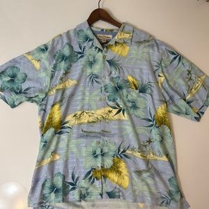 Tommy Bahama Silk shirt -L